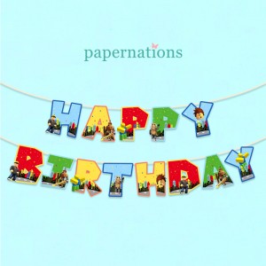 HBD Roblox Bunting Flag